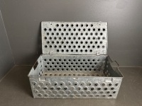 Industrial Perforated Box - Galvanised Steel   - 3