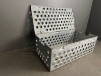 Industrial Perforated Box - Galvanised Steel   - 4