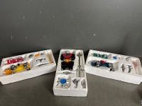 Large Lot of Car Collectable Figurines - Includes a Range of Transformer Figurines - Power Rangers Figurines - and Other Car Figurines - 3