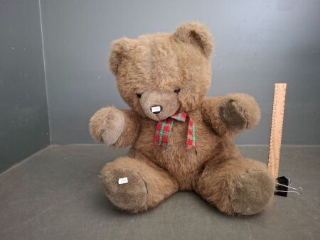 Large Vintage Brown Teddy Bear