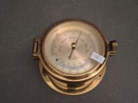 Brass Simpson Lawerence Glasgow Barometer - 3