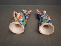 Antique Chinese Hand Painted Figurines - 4