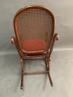 Large Antique Bentwood Rocking Chair - 4