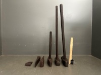 Three Sledge Hammers & Splitting Wedges