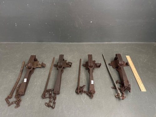 Four Rabbit Traps unmarked