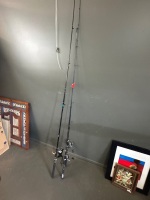 3 Fishing Rods and Reels - 3