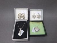 Mixed Silver Tone Jewellery Lot