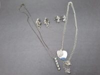 Mixed Silver Tone Jewellery Lot - 2