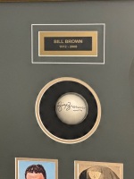 Bill Brown Commemorative Release Signed Ball - 2