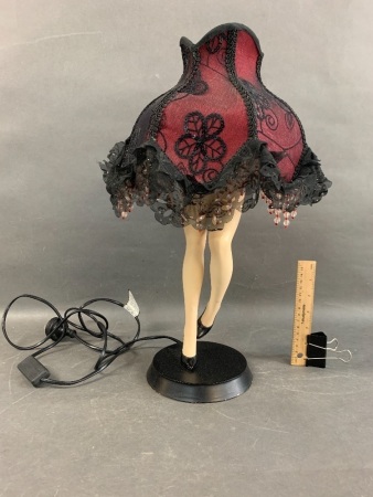 Contemporary Burlesque Style Table Lamp