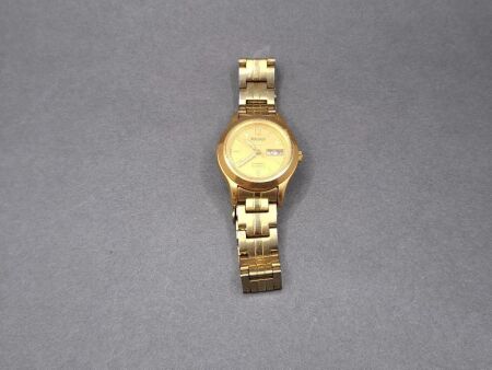 Vintage Gold Tone Seiko Automatic Watch