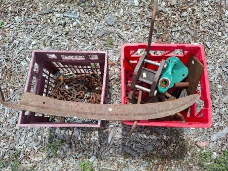 Mixed Lot Tools and Chain