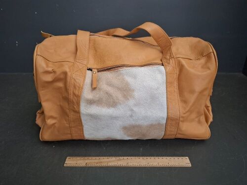 Leather & Hide Overnight Bag