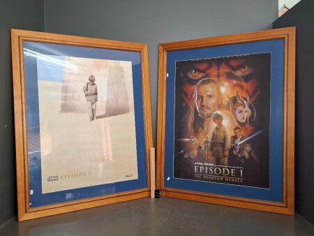 Two Star Wars Advertising Posters