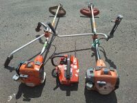 2 Husqvarna Whipper Snippers and Homelite Chainsaw - 2