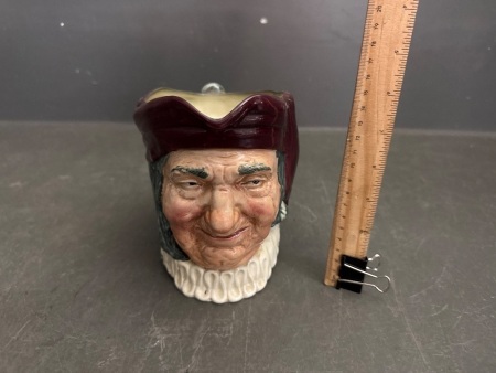 Large Royal Doulton Toby Jug - Simon the Cellarer - Made in England