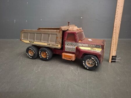 Vintage  NYLINT Contracting 24 Hour Service Metal Dump Truck