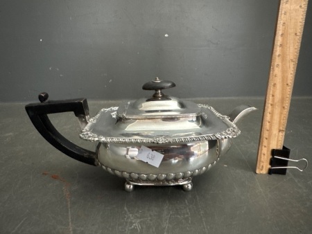 1 Hall Marked Sterling Silver Tea Pot