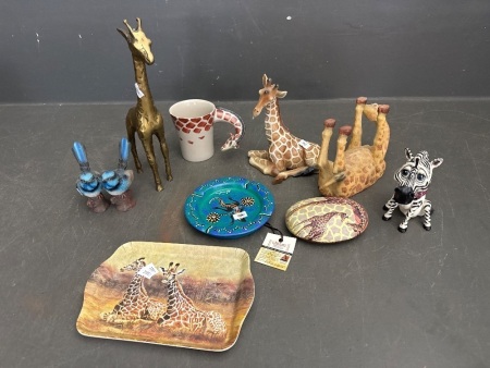 Large Lot of Animal Decorator Items 