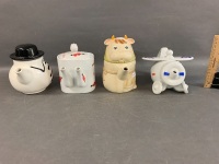 Collection of 4 Novelty Teapots - 4