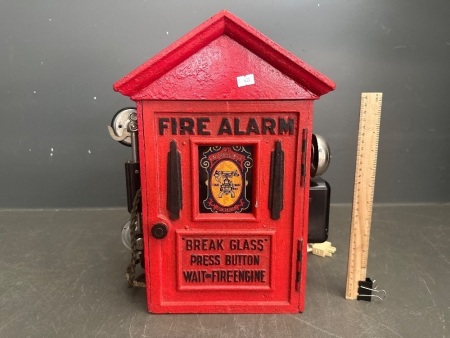 Vintage Fire Alarm Phone Box