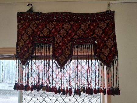 Antique Afghan Beshir Tent Header