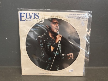 Limited Edition Elvis Volume 3 Picture Disc