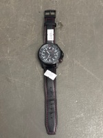 Citizen Eco-Drive GMT Wr 200 Black and Red Watch