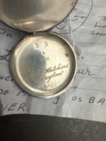 Antique Silver Ladies Fob Watch  - 3