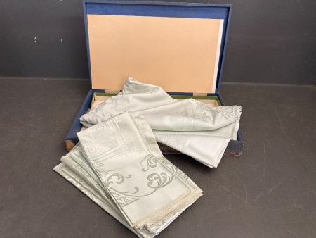 Box of Vintage Linen