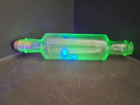 Uranium Glass Rolling Pin 