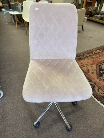 Modern Dusty Pink Office Chair