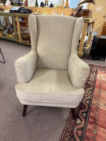 Modern Beige Arm Chair