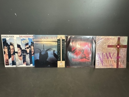 4x Mixed Genre Vinyl Records