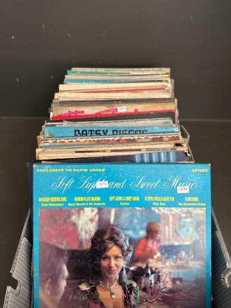 Massive Lot of Mixed Genre Vinyl Records - Please Note We Do Not Inspect Each Record