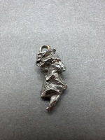 Campo Del Cielo Iron Meteorite - From Argentina - Made into a Pendant - 2