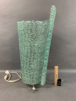 Designer Tall Wired Glass Pieces Lamp - 2