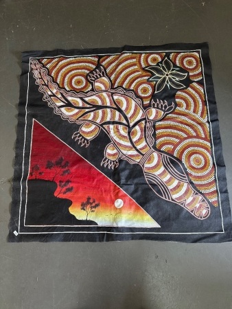 Large Aboriginal Canvas Art Work