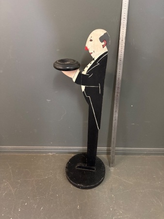 Vintage Jeeves Waiter Ash Tray