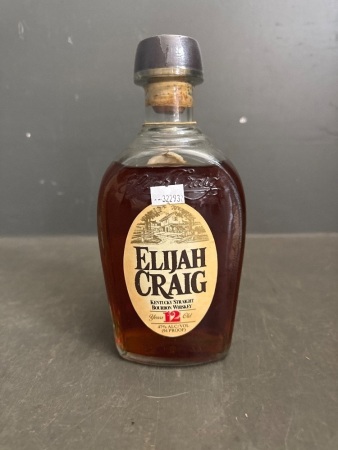 Elijah Craig Kentucky Straight Bourbon Whiskey - 12 Years Old