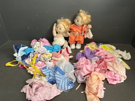 2x My Child Dolls - Includes Clothes