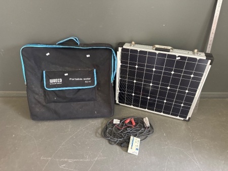 Waeco 80W Portable Solar Panel with Case - Approx 600H x 650W