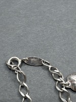 Sterling Sliver Charm Bracelet - 2