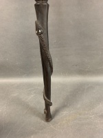 Carved Ceremonial Hardwood Walking Stick from PNG - 5