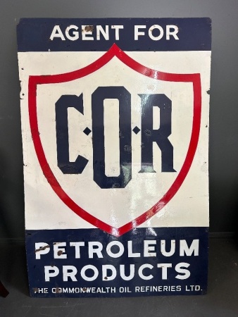 COR Original Enamel Sign