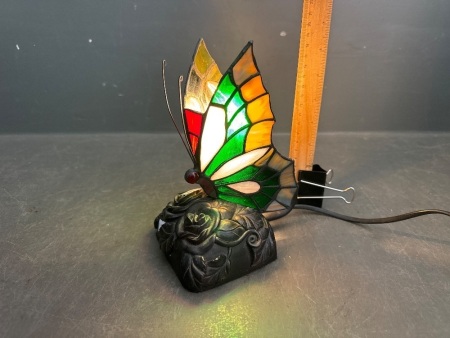 Butterfly Tiffany Style Lamp