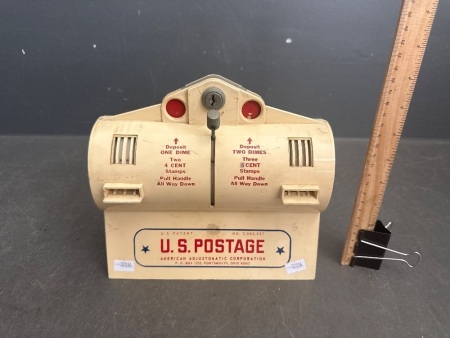 Original Early Postage Stamp Dispensing Unit