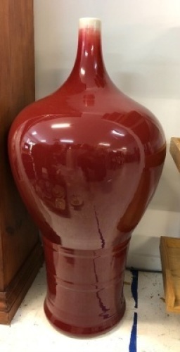XL Decorators Glazed Stoneware Vase - Approx 750mm Tall