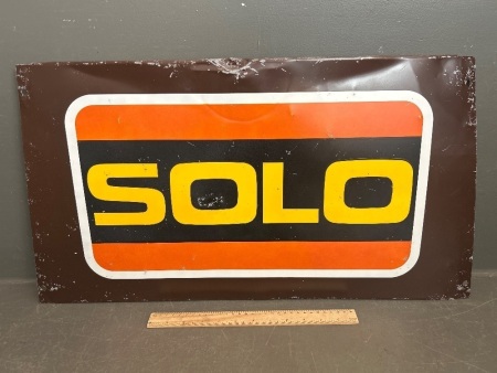 Retro SOLO Tin Sign