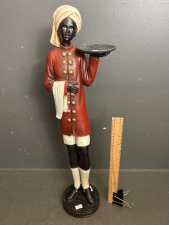 Black amour Style Resin Waiter